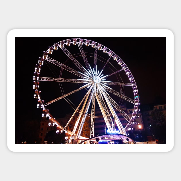 Ferris Wheel Sticker by Kate-P-